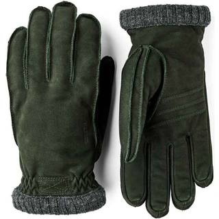 Joar Nubuck Dark Olive Handsker