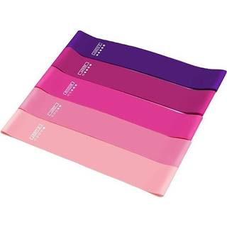 Træningsstropper til hjemmetræning 5-pk Pink
