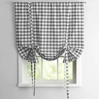 Sweet Home Collection Kitchen Window Curtain Panel Treatment 63 """" Gr?