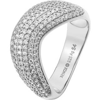 XENOX Ring - Serpentine - XS91750 - silber