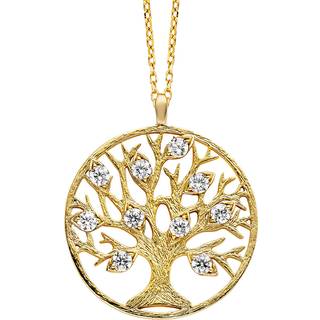 Julie Julsen Halskette - Lebensbaum - JJNE01392.3 - gold
