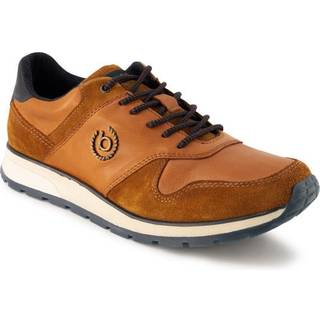 bugatti Herren Sneaker braun, cognac Glattleder