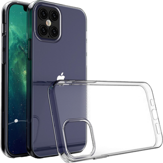 iPhone 12 / 12 Pro Silikone Cover Gennemsigtigt