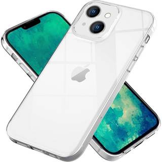 iPhone 15 cover i gennemsigtig silikone