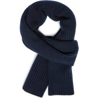 BOGGI MILANO Herren Schal blau Kashmere-Wolle