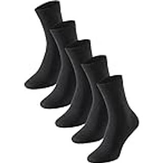 Schiesser 5-pak Women Socks - Black-2 - Str 35/38