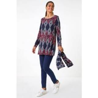 Roman Roman Printed Longline Tunika