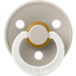 BIBS Rund Colour Sut - Str. 2 - Naturgummi - GLOW - Sand