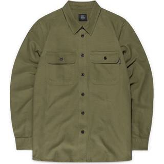 Vintage Industries Baron Skjorte Oliven