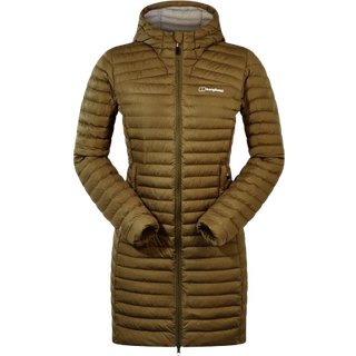 Women's Nula Micro Synthetic Insulated Long Jacket - Green