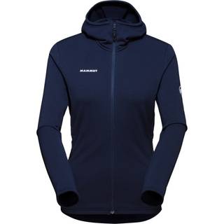Mammut Women's Aconcagua Light Midlayer Hooded Jacket Fleecejakke Damer størrelse M farve blå
