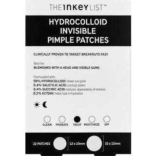 The Inkey List - Hydrocolloid Invisible Pimple Patches - Patches Mod Urenheder - The Inkey List Hydrocolloid Pimple Patch - For Women
