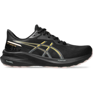 ASICS GT-1000 13 GTX Stability Running Shoe Women - Black, Orange, Size 6.5 - black