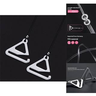 Justerbare usynlige BH-stropper i TPU med stålkroge