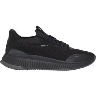 BOSStil mænd. 50523113 TTNM EVO Sneakers med strikket overdel Sort (43), Fast, Blonder, Casual