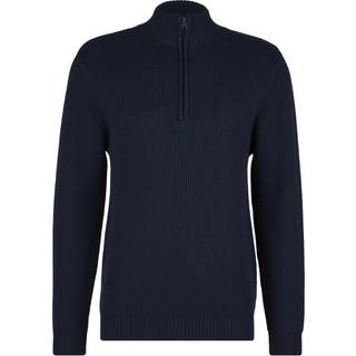 Stoic Heavy MerinoKnit MMXX.Rutvik Half Zip Merino sweatere Herrer størrelse S farve blå
