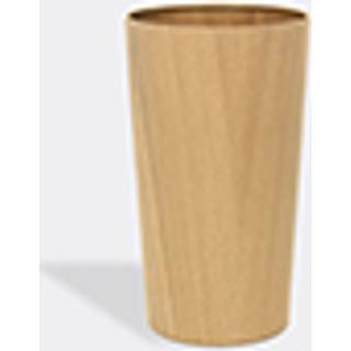 Schönbuch Room Organising - '0514.' umbrella stand, oak in Oak moulded veneer, plastic drip t