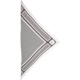 Triangle Trinity cashmere, stone white Lala Berlin tørklæde