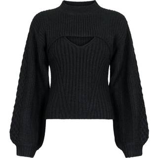 Neo Noir - Sort - Bonita Bolero Knit Blouse - EU 42