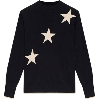 Mint Velvet Contrast Star Trøjemedium
