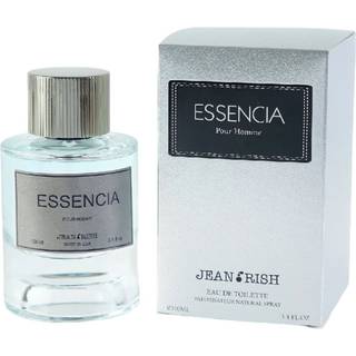 Jean Rish Essencia Pour Homme Eau de Parfume for Men (3,4 fl oz / 100 ml) med Orange Mint & Madagaskar Vanilla Notes - Langvarig og luksus duft