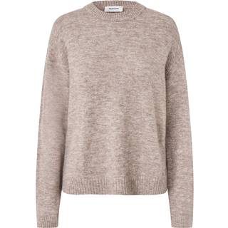 Modström TreeMD o-neck - Beige melange - L - Strik