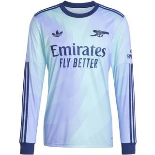 Arsenal 24/25 Long Sleeve tredjetrøje - Clear Aqua / Light Flash Purple - M