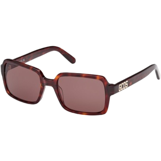 GCDS Unisex GD0059 52E Solbriller Acetat Firkantet Normal