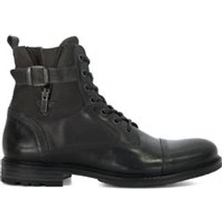 Dune London Dune London Grey Call Casual Buckle Detail Ankle Boots
