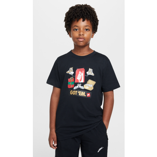 Nike -T-shirt til større børn - sort - S