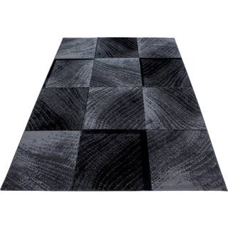 Plus 8003 tæppe - Sort - 160X230