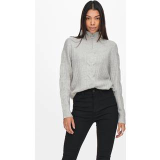 Andrea Striktrøje, Super Light Grey Melange, XS