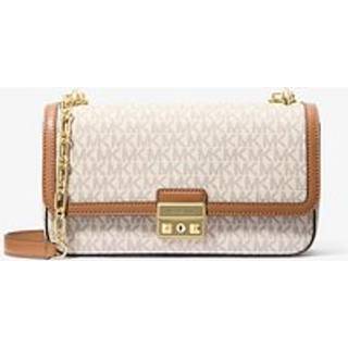 Michael Kors Tribeca Large Skuldertaske elfenben