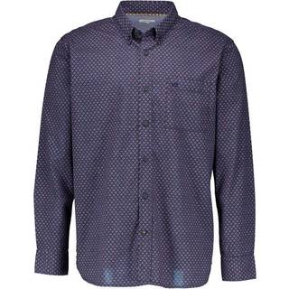 camel active Herren Hemd blau gemustert