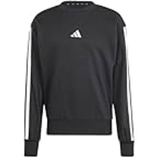 Essentials 3-Stripes French Terry sweatshirt - Black / White - 2XL