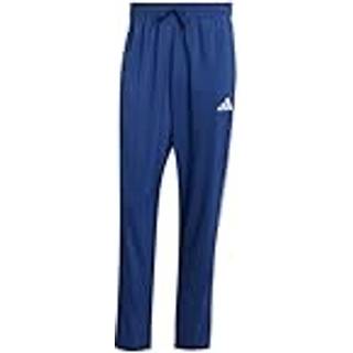 Essentials 3-Stripes Stanford Open Hem bukser - Dark Blue / White - XL