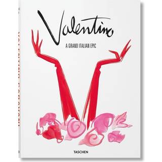 Taschen Coffee Table Books - 'Valentino. A Grand Italian Epic' in MULTICOLOR Paper