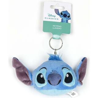 Lilo & Stitch Plush Keychain Stitch´s Face 11 cm