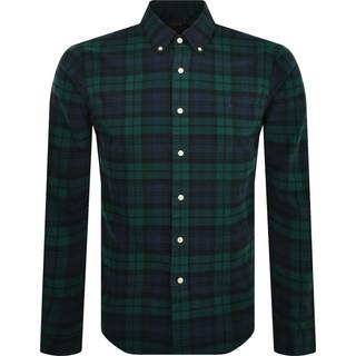 Ralph Lauren Custom Fit Long Sleeve Shirt Green