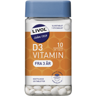D-vitamin (På lager i varehus)