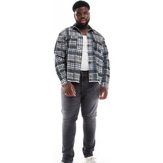 Plus Scanton Faded Slim Black Jeans