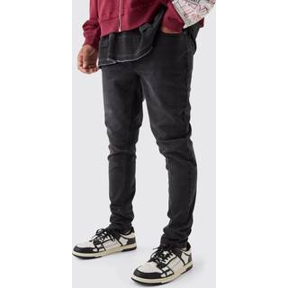 Mens Skinny Stretch Jean in Charcoal