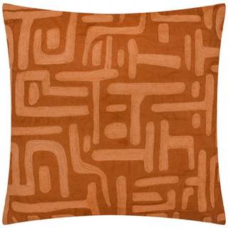 HÖEM HÖEM Copper Brooke Embroidered 100% Cotton Cushion