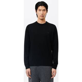 LACOSTE Herren Pullover schwarz unifarben