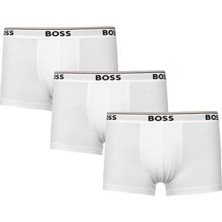 BOSS 6-pak Cotton Stretch Trunks - White - Small * Kampagne *