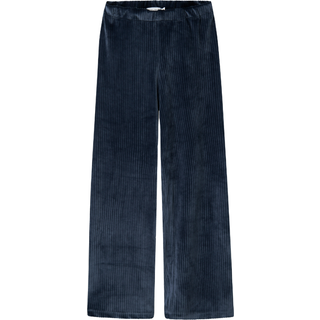 Name It Dark Sapphire Velour Bukser