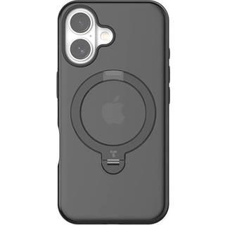 Torras Ostand Spin Case for iPhone 16 (Black)
