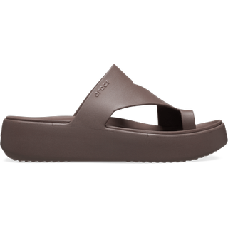 Crocs women Getaway Platform Toe Loop Sandals Truffle 34