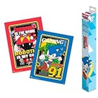 SONIC - Set of 2 Mini Posters 38x52cm