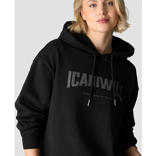 Revive Hoodie Print Wmn Black